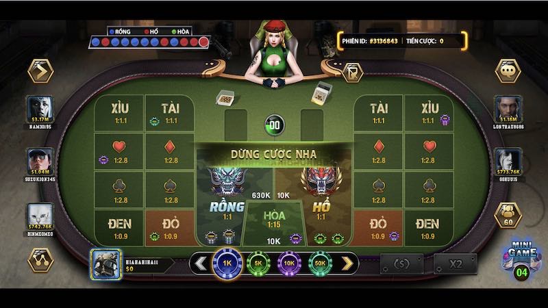 Hướng dẫn cách tham gia game casino tại B52