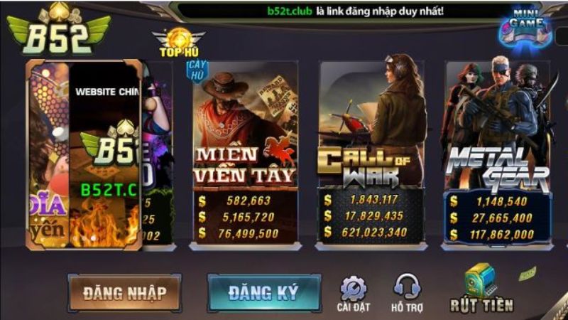 Kinh nghiệm chơi game nhận thưởng khủng tại B52