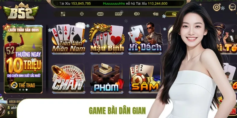Game bài hội tụ các cao thủ Tiến Lên, Phỏm, Mậu Binh